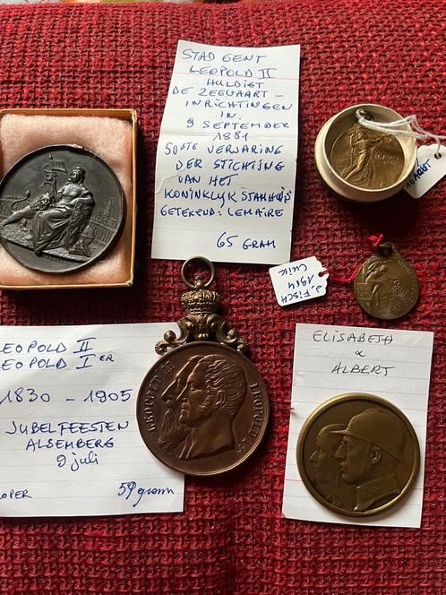 Medaille Belgische Koning, Postzegels en Munten, Penningen en Medailles, Ophalen