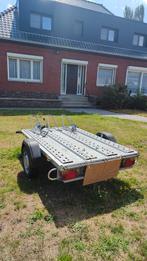 Robuuste Stema motoraanhangwagen -750 kg, Auto diversen, Aanhangers en Bagagewagens, Ophalen, Zo goed als nieuw