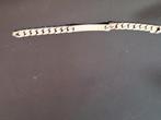 Bracelet gourmette en argent, Ophalen of Verzenden, Zo goed als nieuw, Zilver, Zilver