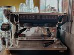 Machine à café barista + moulin à café, Elektronische apparatuur, Koffiezetapparaten, Gebruikt, Koffiebonen, Combi, Ophalen