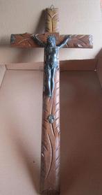 groot antiek kruis 55 cm, Antiek en Kunst, Ophalen