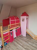 Hoogslaper met glijbaan, Kinderen en Baby's, Kinderkamer | Stapelbedden en Hoogslapers, Ophalen, Gebruikt, Hoogslaper