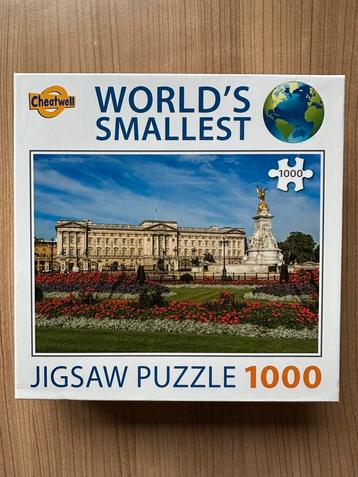 World's Smallest Jigsaw PUZZLE Cheatwell BUCKINGHAM PALACE  beschikbaar voor biedingen