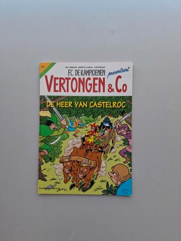 Strip Vertongen en co - De heer van Castelroc beschikbaar voor biedingen