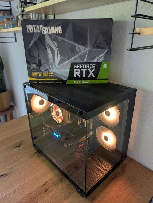 1440p Gaming PC - RTX 2080S - Ryzen 7 (8-core) - 32GB RAM, Computers en Software, Desktop Pc's, Zo goed als nieuw, 4 Ghz of meer