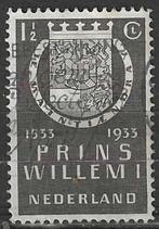 Nederland 1933 - Yvert 249 - Willem I van Oranje (ST), Verzenden, Gestempeld