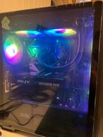 RTX 4070/Ryzen 5900X Met Monitor, Computers en Software, Ophalen, Zo goed als nieuw, Met monitor, SSD