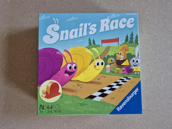 snail's race - bordspel / Ravensburger 3+, Hobby en Vrije tijd, Gezelschapsspellen | Bordspellen, Ophalen of Verzenden