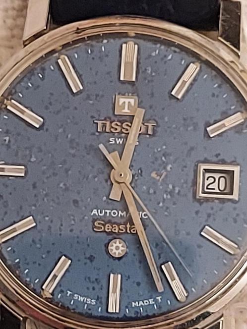 Vintage polshorloge Tissot Seastar Automatic, jaren 1970, Handtassen en Accessoires, Horloges | Heren, Gebruikt, Polshorloge, Overige merken