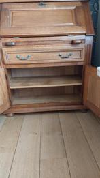 Eiken secretaire, Huis en Inrichting, Ophalen, Zo goed als nieuw