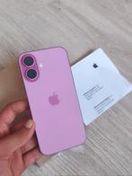 iPhone 16 met 128 GB 100% roze batterij, Ophalen of Verzenden, Zo goed als nieuw