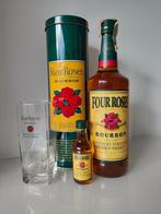 Four Roses Bourbon, Old, 700ml, 40% avec cartouche en méta, Pleine, Autres types, Enlèvement ou Envoi, Amérique du Nord