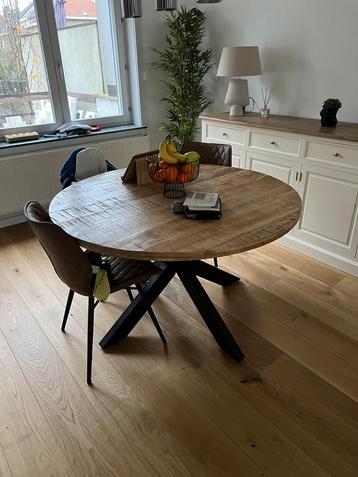 Table ronde / ronde tafel Weba, Enlèvement ou Envoi, Comme neuf