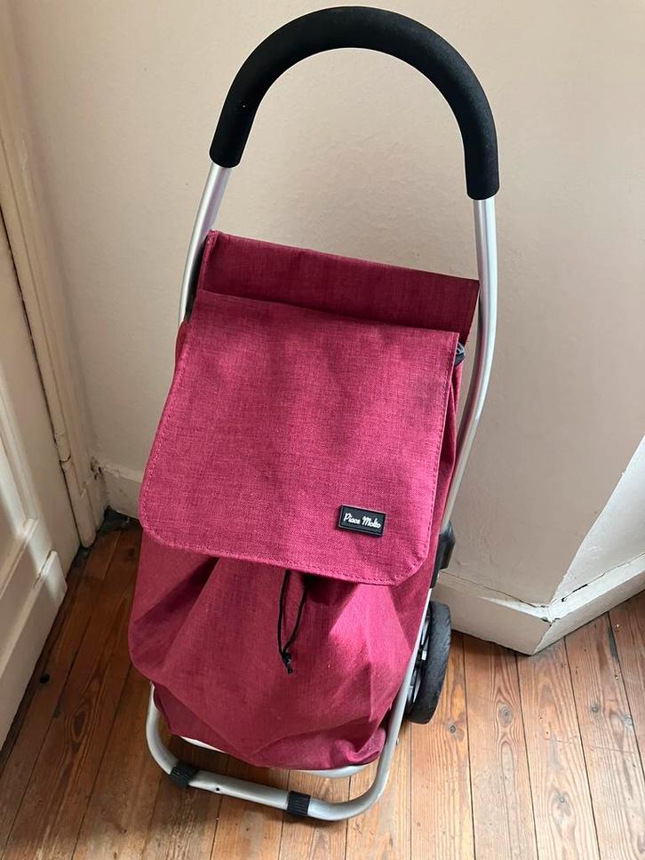 Boodschappen caddy-trolley (merk: Piace Molto), Handtassen en Accessoires, Tassen | Reistassen en Weekendtassen, Zo goed als nieuw