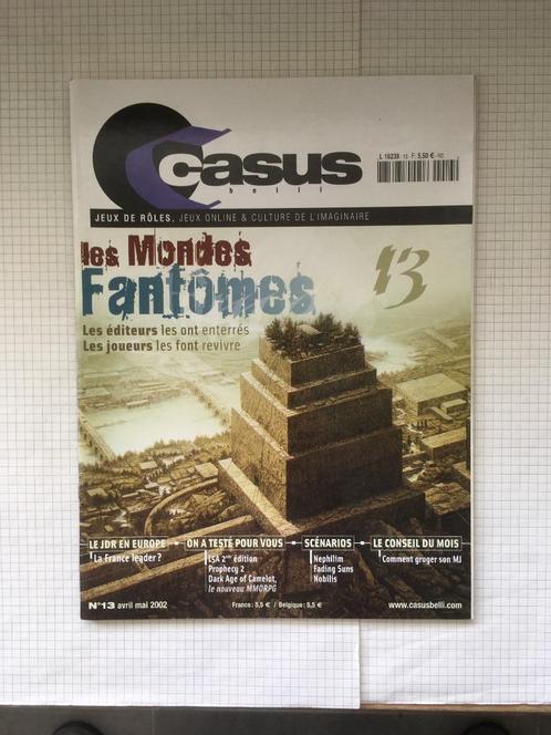 Magazine Casus Belli N 13 V2, Livres, Journaux & Revues, Utilisé, Autres types, Enlèvement ou Envoi