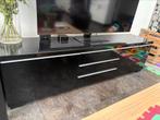 Ikea tv kast met glazen blad., Ophalen, Zo goed als nieuw