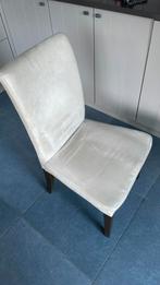 Stoelen in daine stof, 4 stuks, Ophalen, Gebruikt, Stof