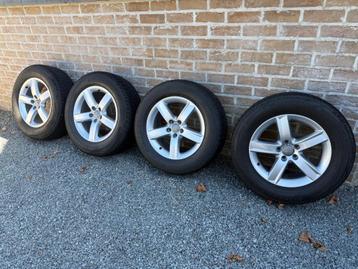 17”aluminium Jantes Audi met winterbanden  beschikbaar voor biedingen