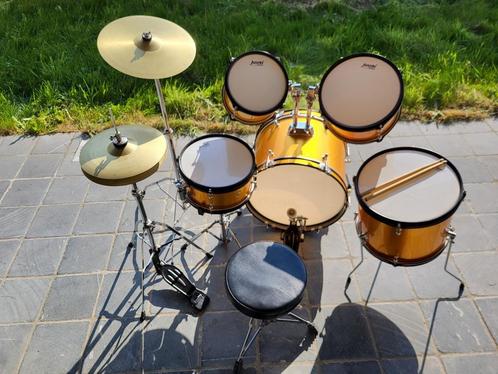 Drumstel Justin Studio Series junior, Muziek en Instrumenten, Drumstellen en Slagwerk, Zo goed als nieuw, Ophalen