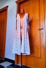 Sexy transparante lange witte oversized lingerie open jurk, Kleding | Dames, Ondergoed en Lingerie, ANDERE, Verzenden, Wit, Overige typen