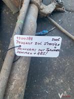 Peugeot 206 SW 2006 2500181 Achteras met abs trommels en een, Ophalen, Gebruikt, -, -