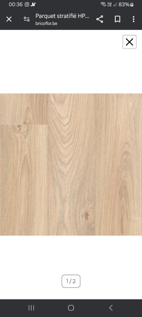 Parquet massif chêne clair, Maison & Meubles, Ameublement | Revêtements de sol, Neuf, Parquet, Autres couleurs, 25 à 50 m², Enlèvement ou Envoi