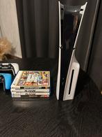 Playstation 5 + consoles + games, Games en Spelcomputers, Spelcomputers | Sony PlayStation 5, Ophalen, Zo goed als nieuw, Playstation 5