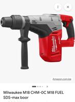 Milwaukee 18v sds max, Doe-het-zelf en Bouw, Gereedschap | Boormachines, Ophalen, Gebruikt