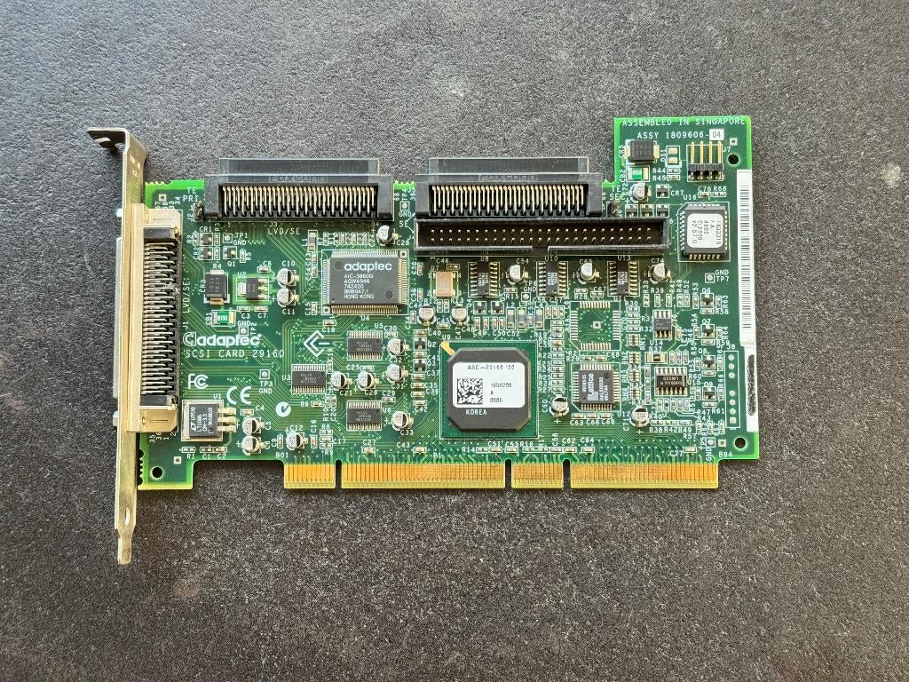 Adaptec AHA-29160 Ultra160 SCSI, Computers en Software, Harde schijven, Gebruikt, Intern, SCSI, Ophalen