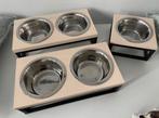 Katten / honden voederbakken 3 stuks, Dieren en Toebehoren, Ophalen of Verzenden, Zo goed als nieuw