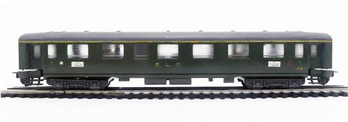 Trix Express 3388 B.L.S. 1e klas verlicht (bis), Hobby en Vrije tijd, Modeltreinen | H0, Gebruikt, Wagon, Gelijkstroom, Trix, Analoog