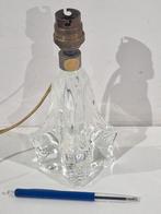 Cristal lampenvoet , kristal lamp glas.  19 cm hoog , diamet, Antiek en Kunst, Ophalen of Verzenden