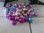 2 x Kerstboompjes + Kerstballen + ophanghaakjes, Ophalen of Verzenden