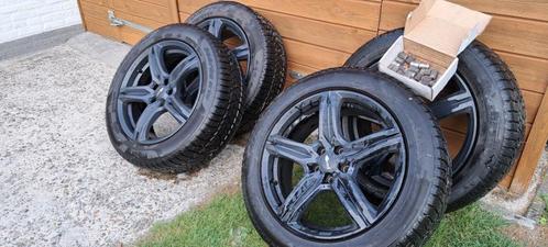 Velgen merk Brock met winter banden, Auto-onderdelen, Banden en Velgen, Banden en Velgen, 19 inch, 235 mm, Personenwagen, Gebruikt