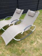 2 ligzetels, Tuin en Terras, Ligbedden, Ophalen, Gebruikt