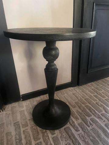 Rond bijzettafeltje/ wijntafeltje/ nachttafel beschikbaar voor biedingen