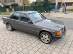 MERCEDES 190 2.5 DIESEL 1987 240000KM MET KEURING VERKOOP, Auto's, Mercedes-Benz, Leder, Zilver of Grijs, Te koop, Handgeschakeld