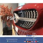 W205 C43 AMG VOORBUMPER Mercedes C Klasse 2014-2018 ROOD + D, Auto-onderdelen, Gebruikt, -, Voor, Ophalen of Verzenden