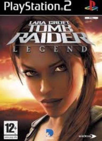 Tom Raider: Legend PS2-spel.