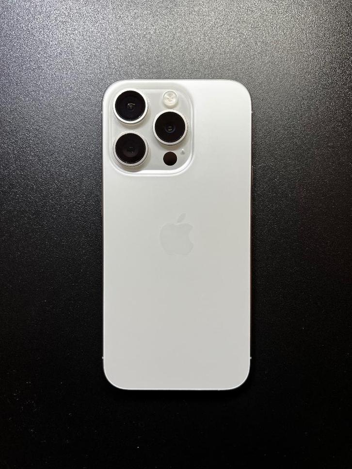 iPhone 15 pro, Telecommunicatie, Mobiele telefoons | Apple iPhone, Zo goed als nieuw, 256 GB, iPhone 15, Wit, Ophalen