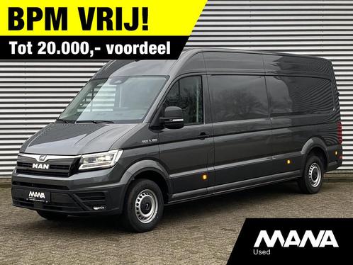MAN TGE 35 2.0 L4H3 3.180 180PK Automaat Nieuw Model Led Air, Auto's, Bestelwagens en Lichte vracht, Bedrijf, Te koop, ABS, Achteruitrijcamera