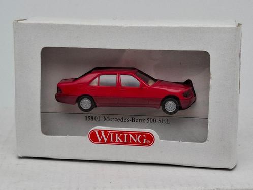 Mercedes Benz 500SEL - Wiking 1/87, Hobby en Vrije tijd, Modelauto's | 1:87, Zo goed als nieuw, Auto, Wiking, Verzenden