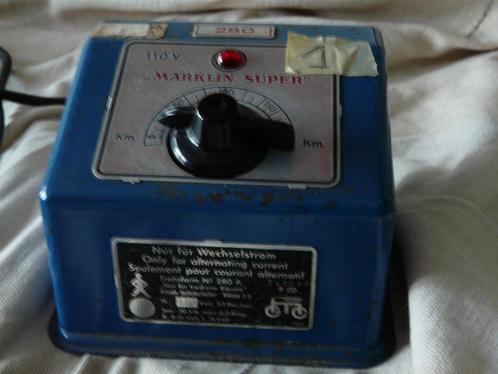 Märklin  oude modellen wisselstroomtransfo 110 V- 30A, Hobby en Vrije tijd, Modeltreinen | H0, Gebruikt, Transformator of Voeding
