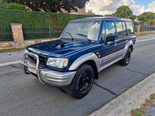 HUYNDAY GALLOPER 2.5 TURBODIESEL 4WD BJ2000 AIRCO 111.560.KM, Auto's, Hyundai, Bedrijf, Te koop, Galloper, 4x4, ABS, Airbags, Airconditioning