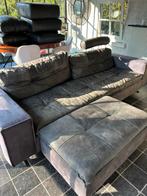 Zetel leer, Ophalen, Driepersoons, Leer, Zo goed als nieuw