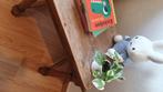Antiek tafeltje voor boeken of planten, Ophalen, Gebruikt, Warm luchtig hout, Rechthoekig