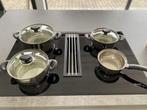 Set kookpotten – ideaal voor starters (geen inductie!), Huis en Inrichting, Keuken | Potten en Pannen, Ophalen, Nieuw, Inox, Overige typen