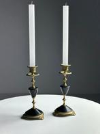 Paar Franse Empire kandelaars – ca. 1900- 1870, Antiek en Kunst, Ophalen of Verzenden