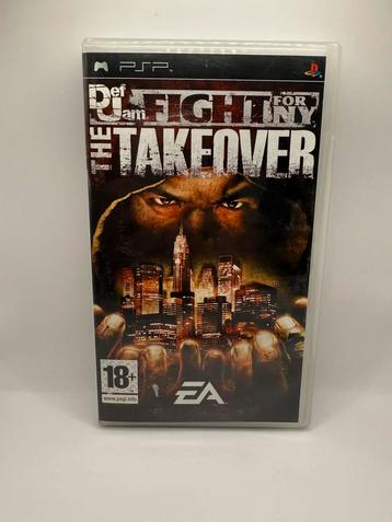 Def Jam Fight For NY The Takeover PSP Sony Playstation beschikbaar voor biedingen