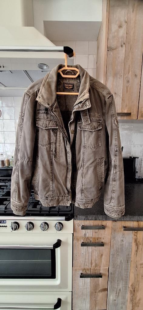 herenjas winter, Kleding | Heren, Jassen | Winter, Gedragen, Maat 52/54 (L), Bruin, Ophalen
